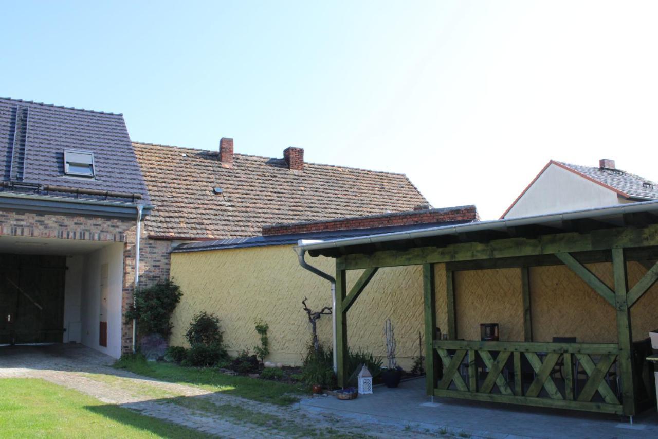 Ferienwohnung Auf Dem Bauernhof Котбус Екстериор снимка