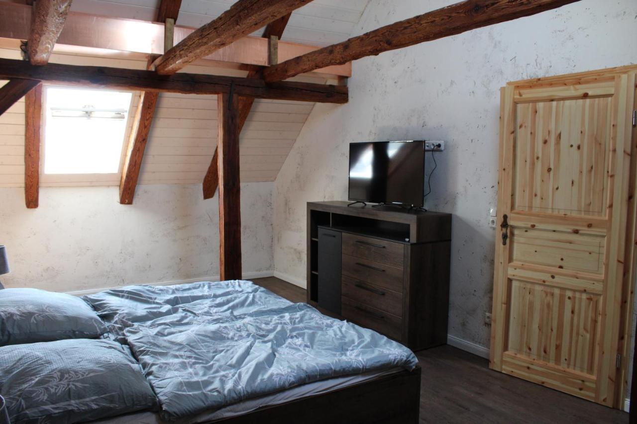 Ferienwohnung Auf Dem Bauernhof Котбус Екстериор снимка